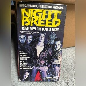 Nightbreed DVD - Black and Yellow Cover